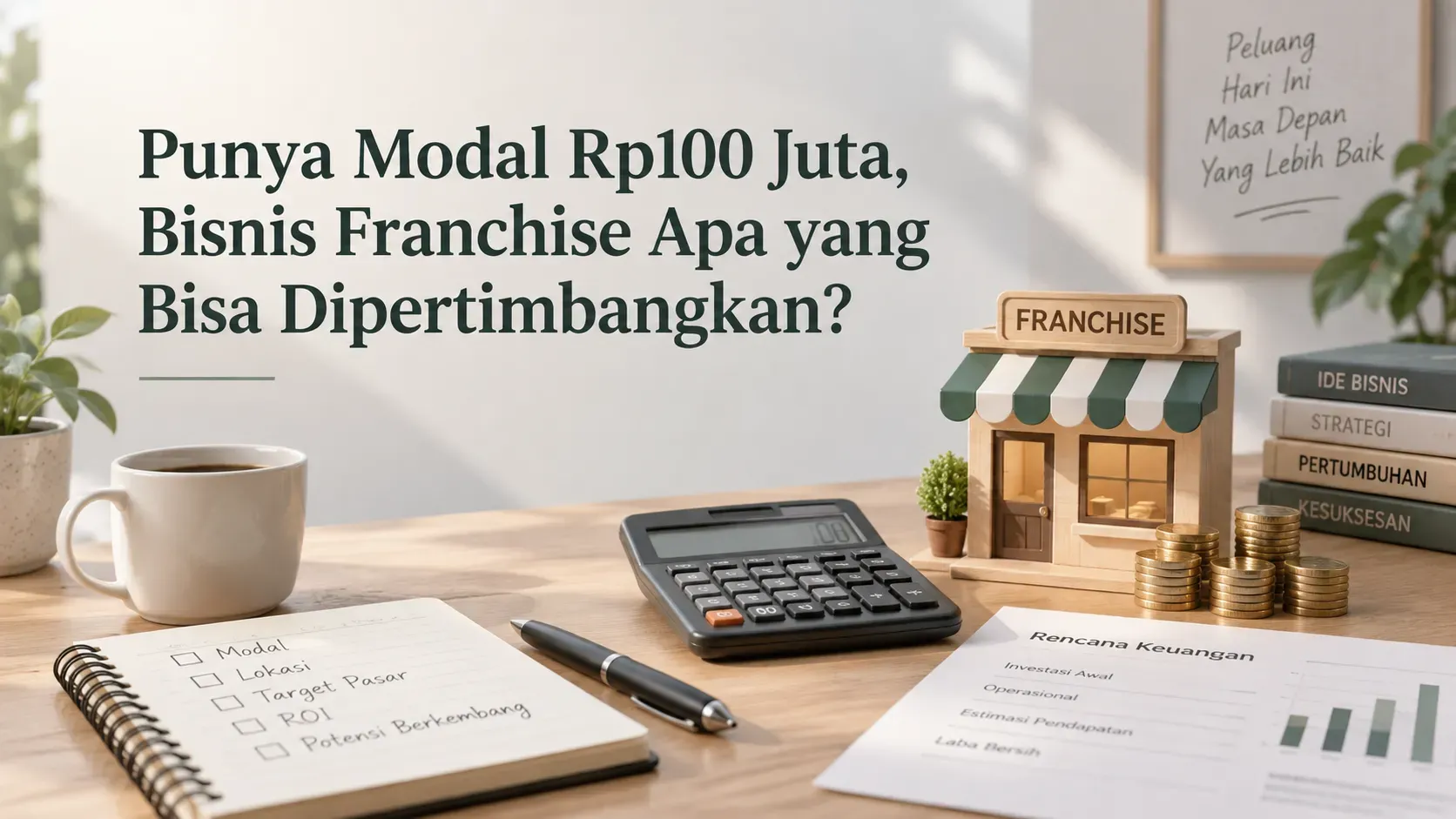 Punya Modal Rp100 Juta, Bisnis Franchise Apa yang Bisa Dipertimbangkan