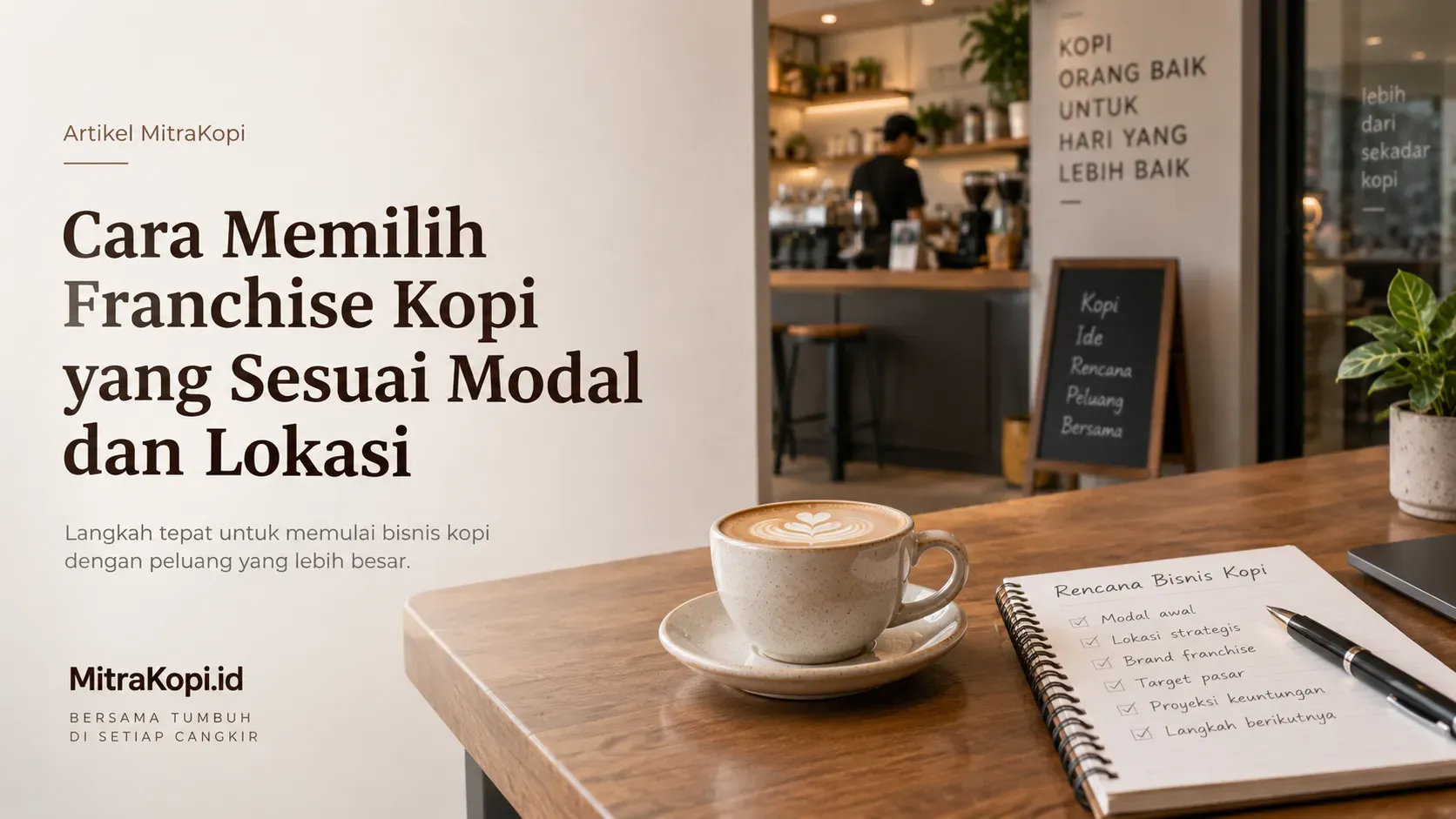 Cara Memilih Franchise Kopi yang Sesuai Modal dan Lokasi
