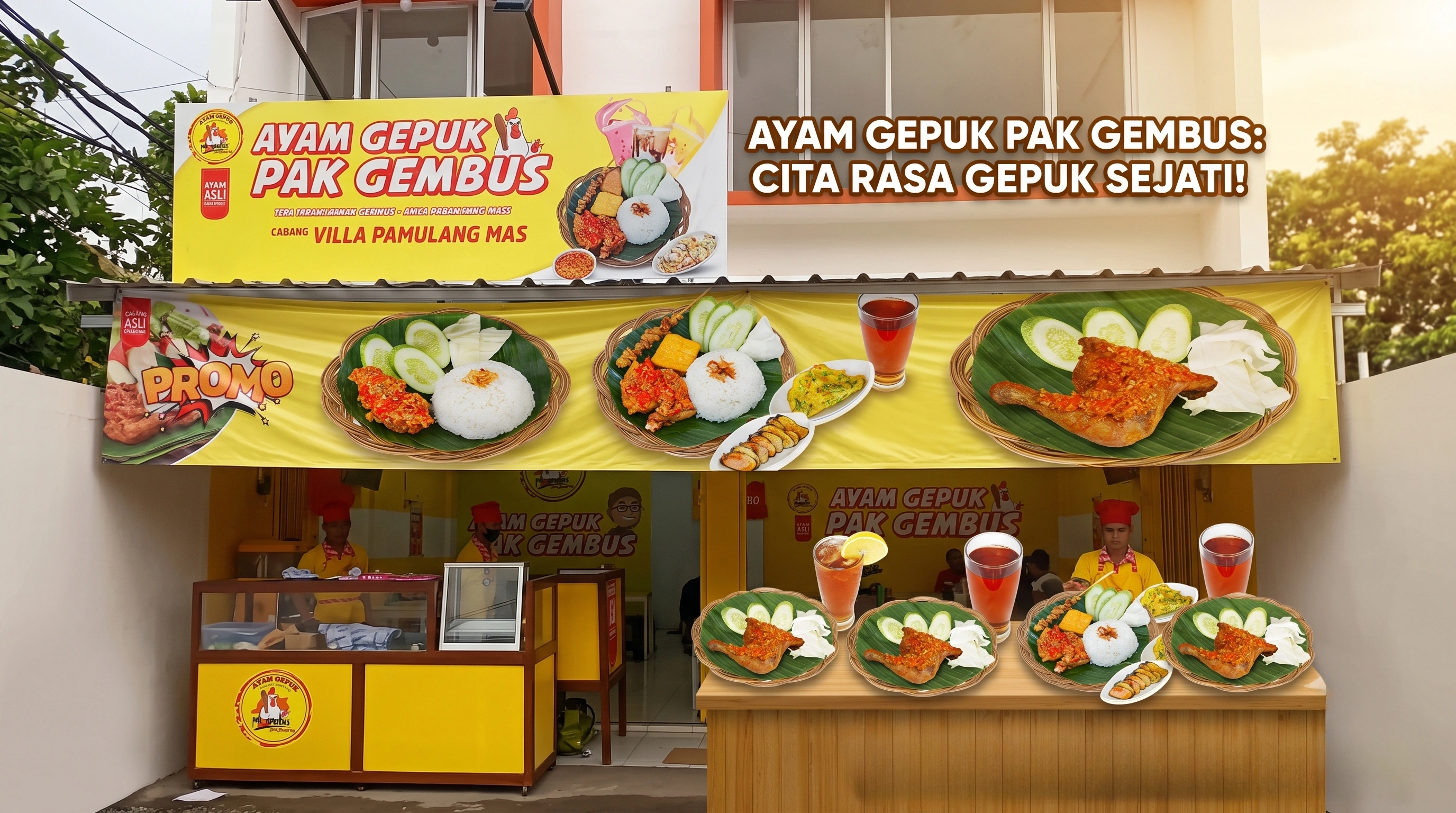 Franchise Ayam Pak Gembus - Franchise Makanan modal kecil
