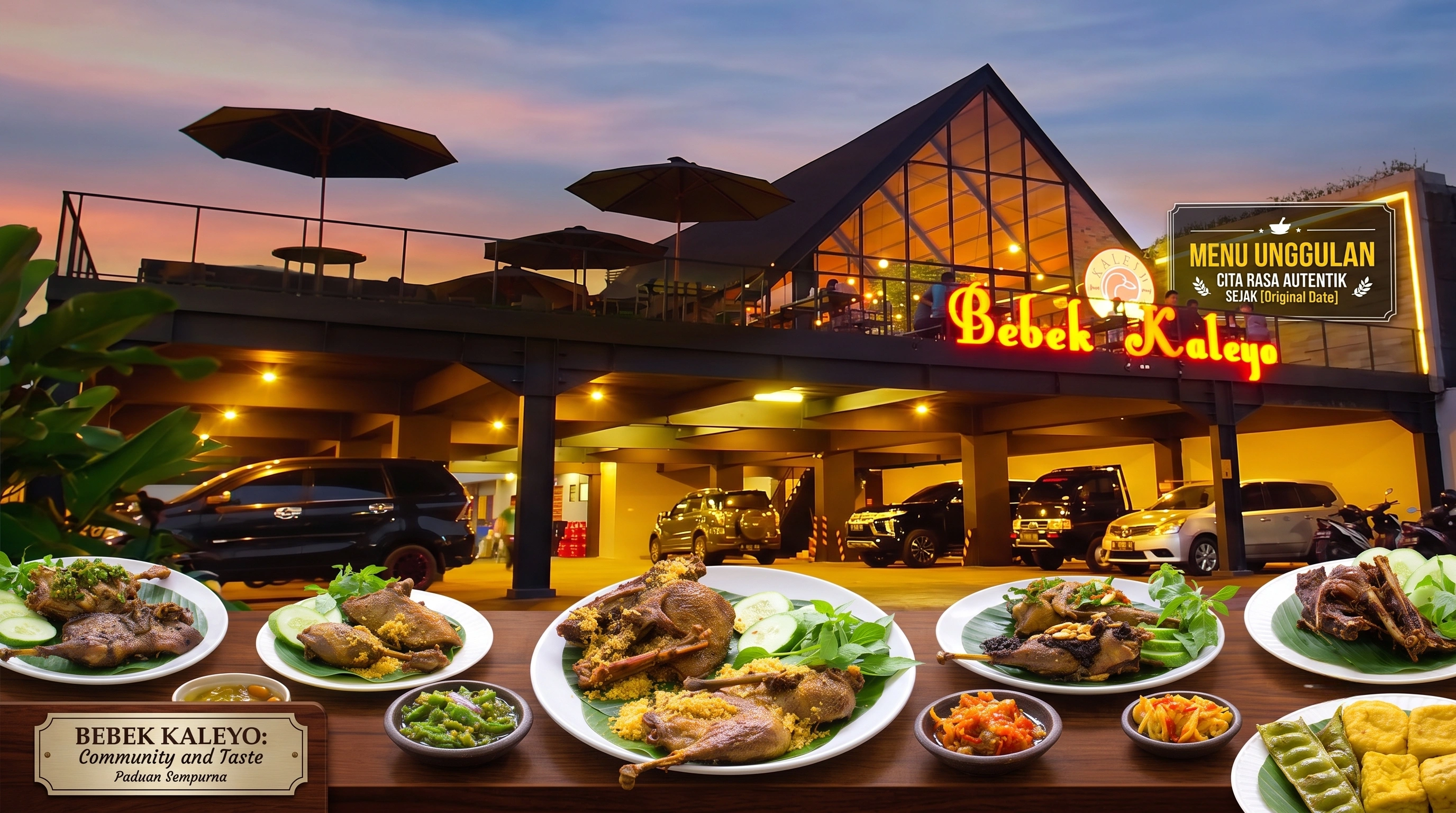 Franchise Bebek Kaleyo - Franchise Makanan modal kecil