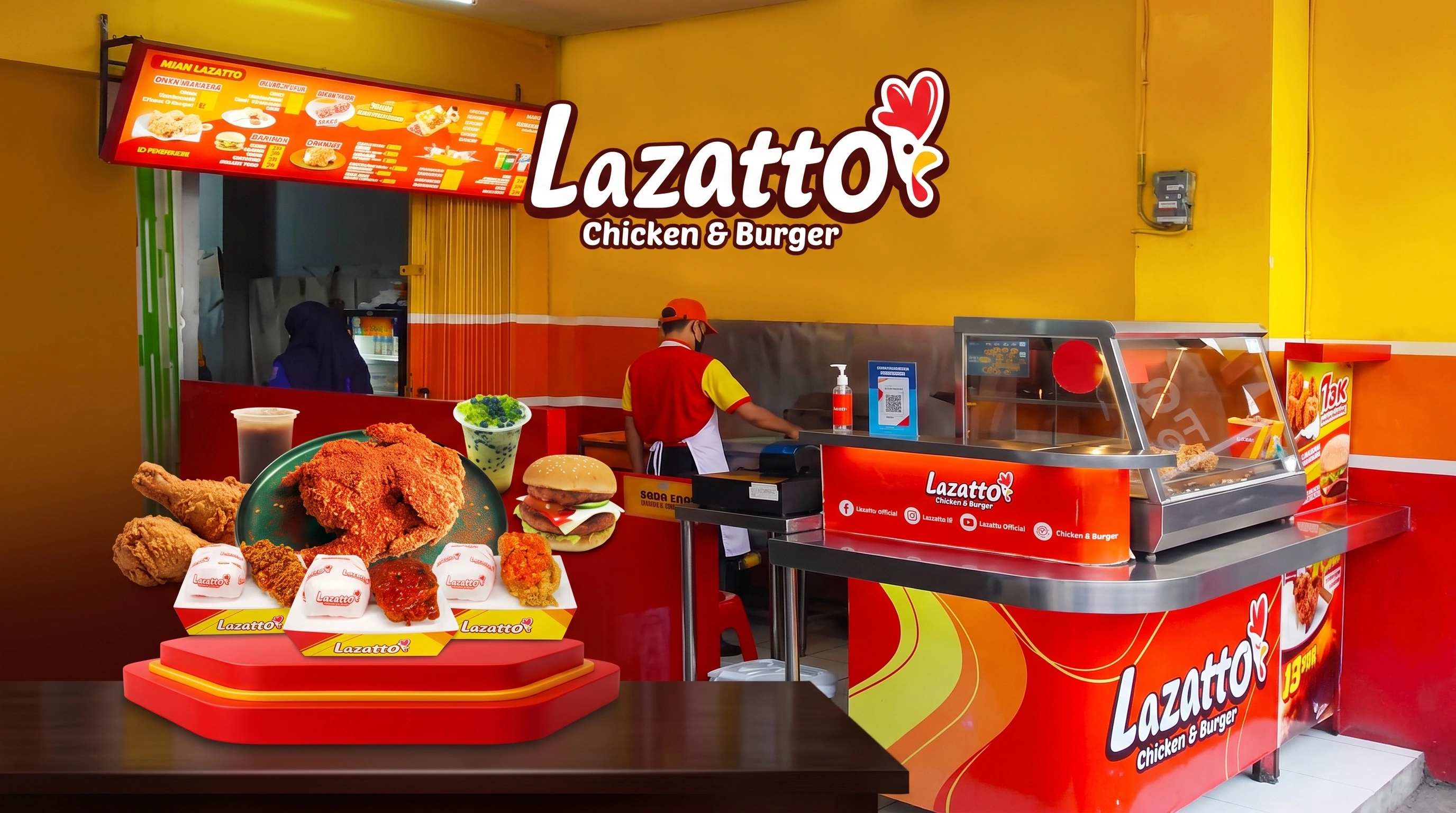 Franchise Lazatto - Franchise Makanan modal kecil