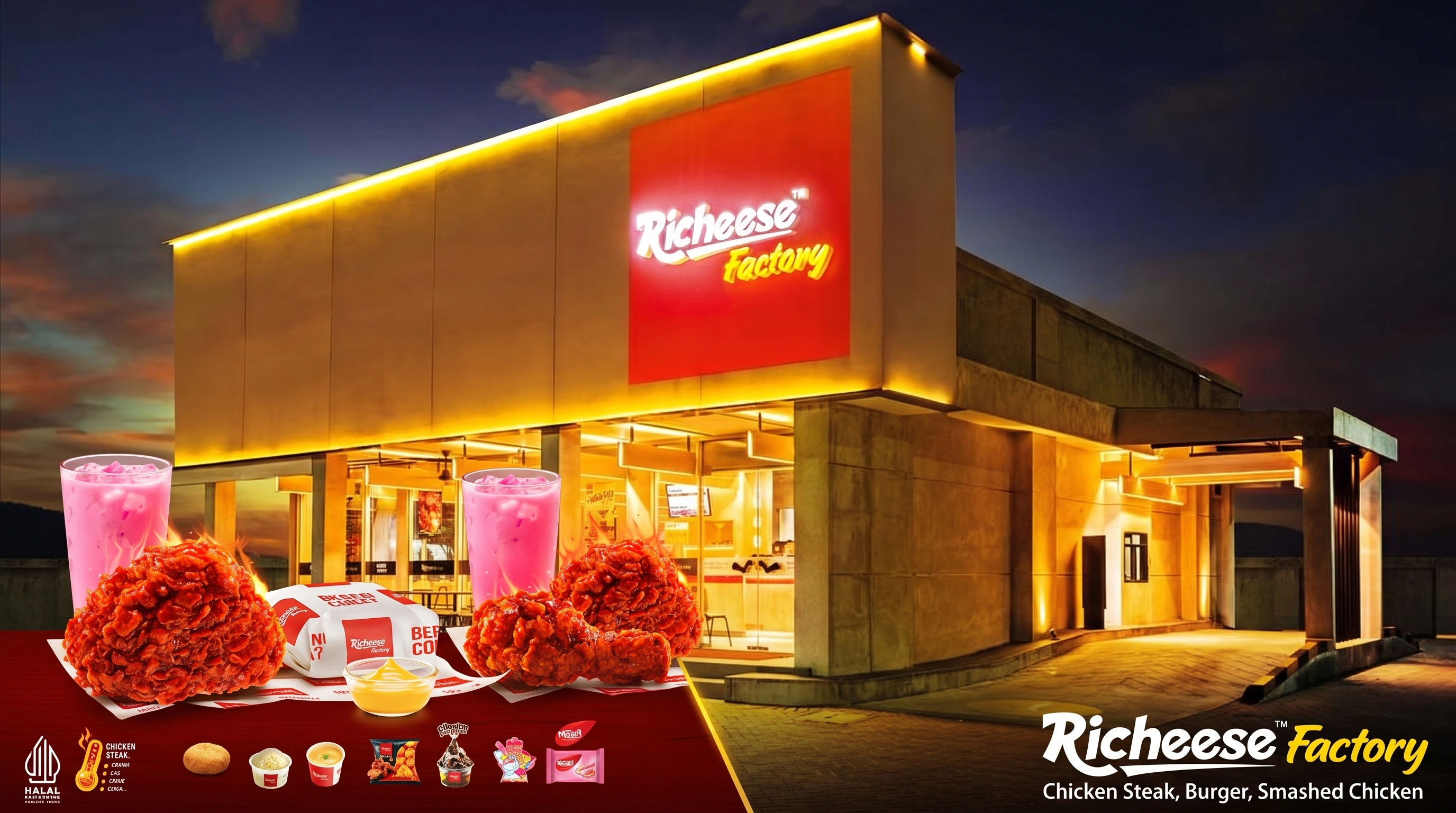 Franchise Richeese Factory - Franchise Makanan modal kecil