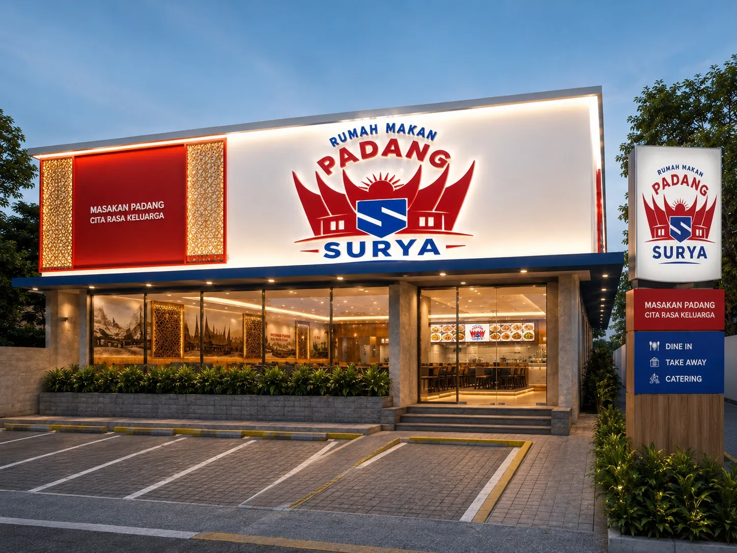Franchise Padang Surya - Makanan