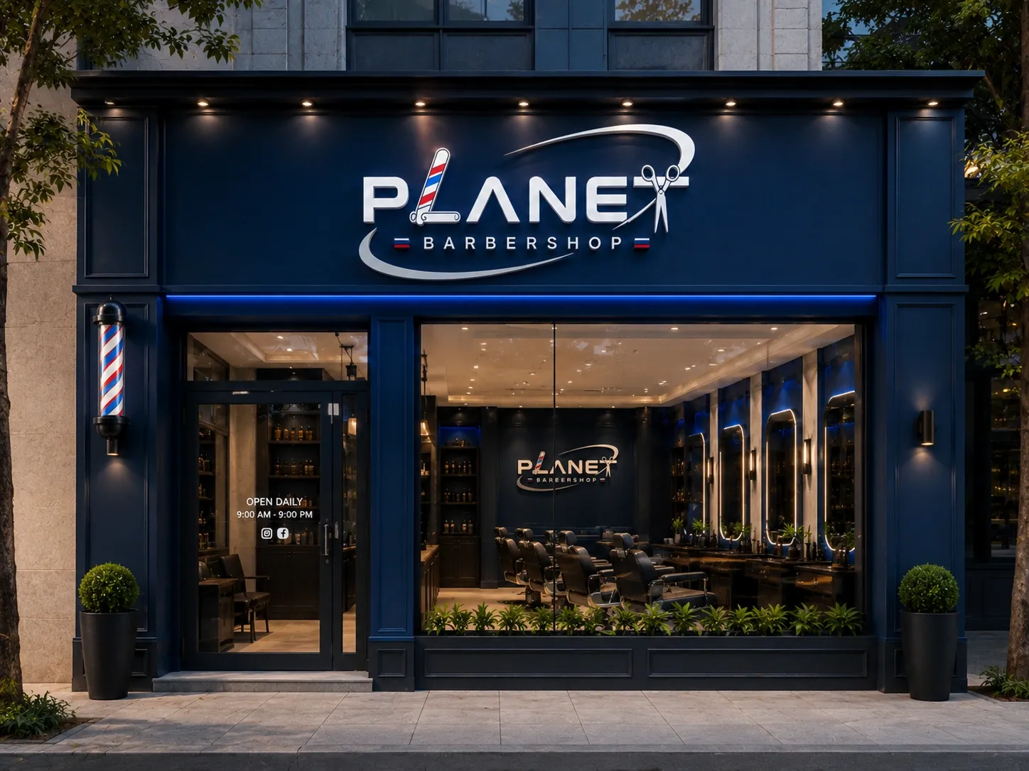 Franchise Planet Barbershop - Jasa