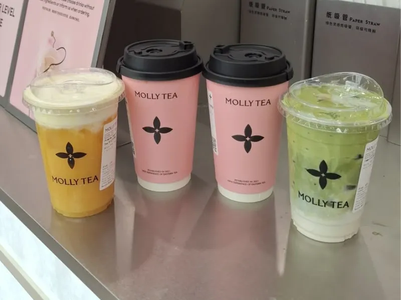 Franchise Molly Tea - Minuman