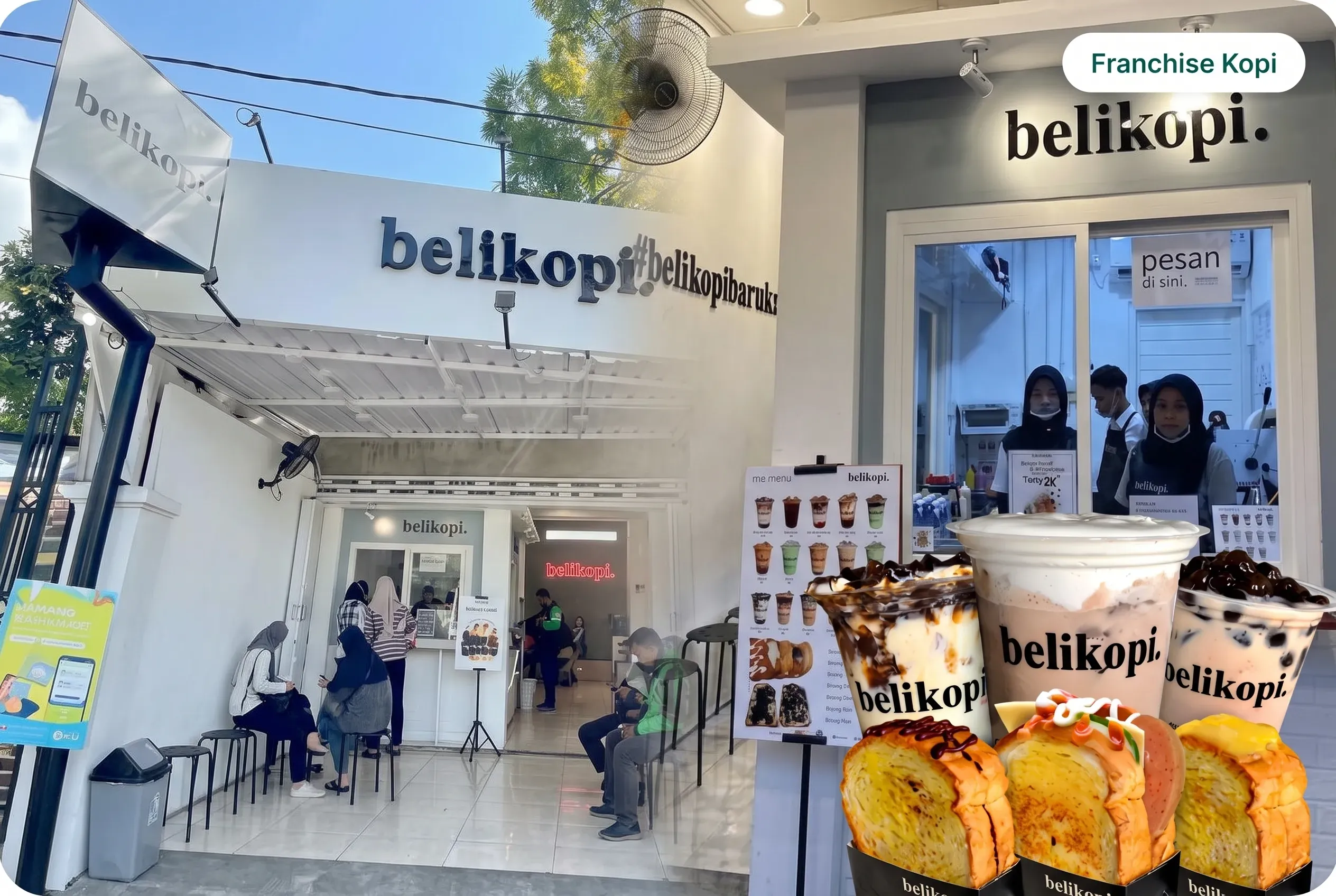 Franchise Kopi BeliKopi - Franchise Kopi modal kecil