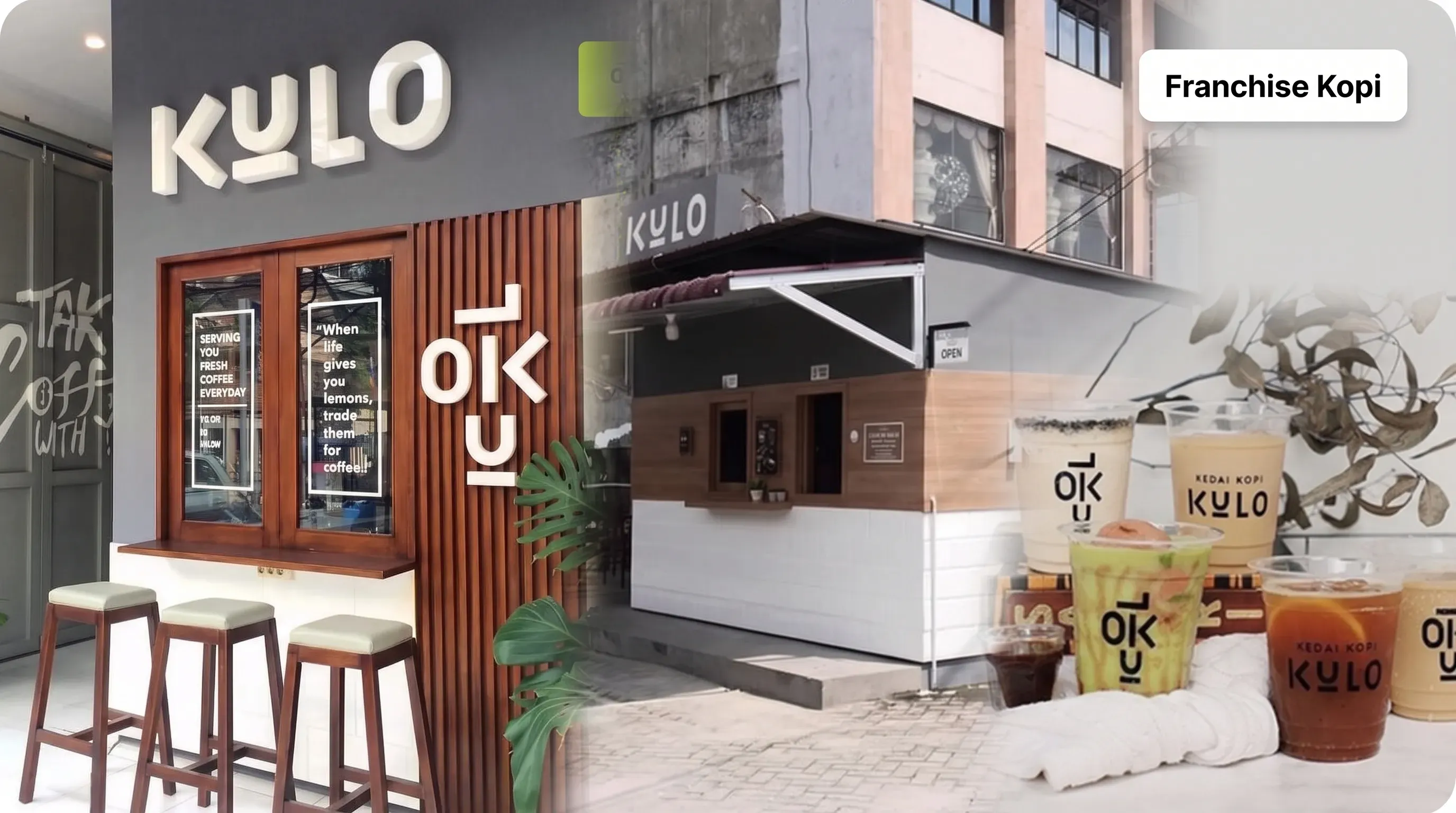 Franchise Kopi Kuloo - Franchise Kopi modal kecil